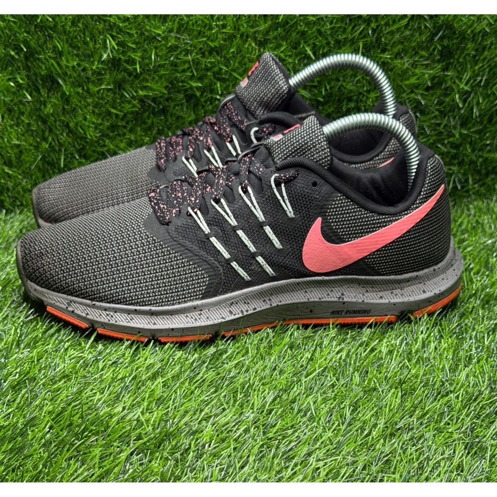 Nike Run Swift Womens Size 9 Running Shoes Black Pink CK6696-001